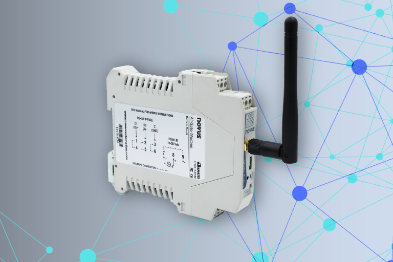 Novus Blog - Passerelle pour la communication sans fil dans les rseaux Modbus RTU